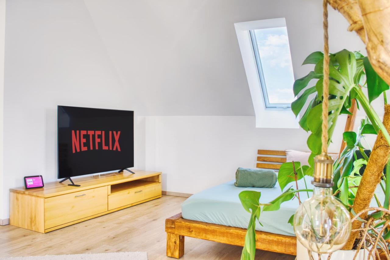 Luxus Apartment! Kueche, Balkon, Netflix, Parkplatz - 8 Personen Ilmmunster Exterior foto